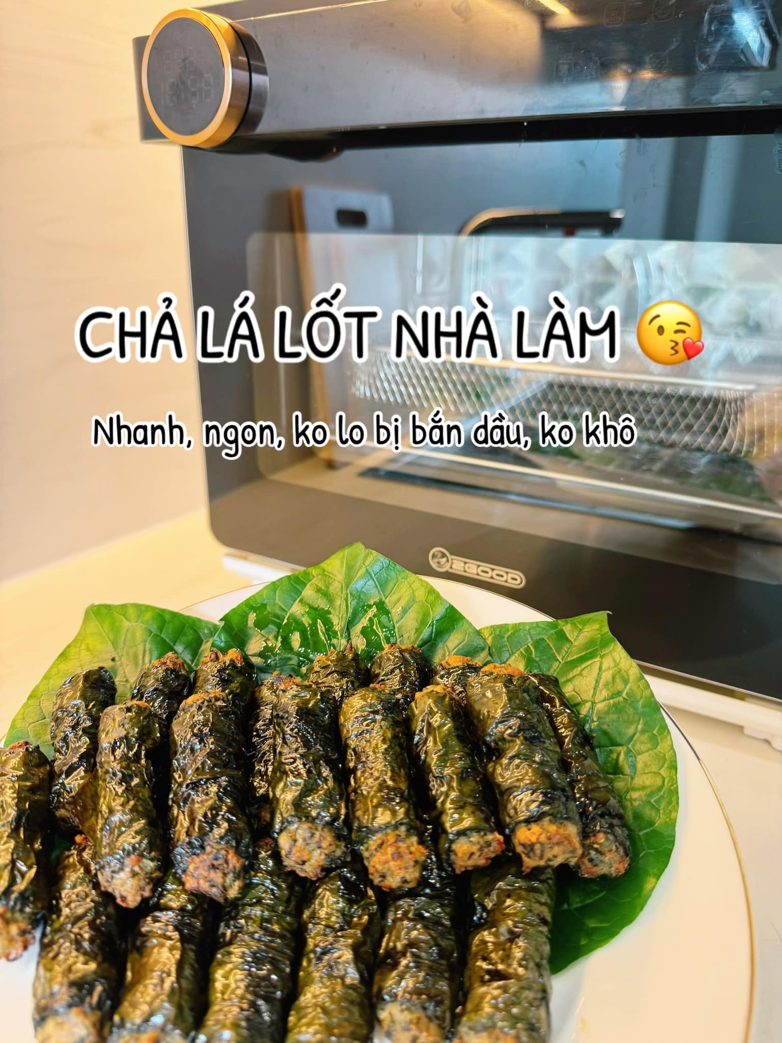 Chả Lá Lốt Chiên Không Dầu